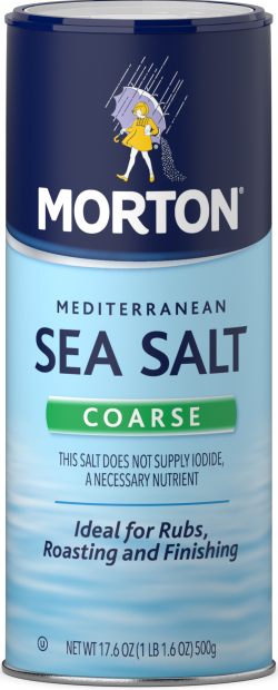 MORTON<sup>®</sup> <br>COARSE SEA SALT 1
